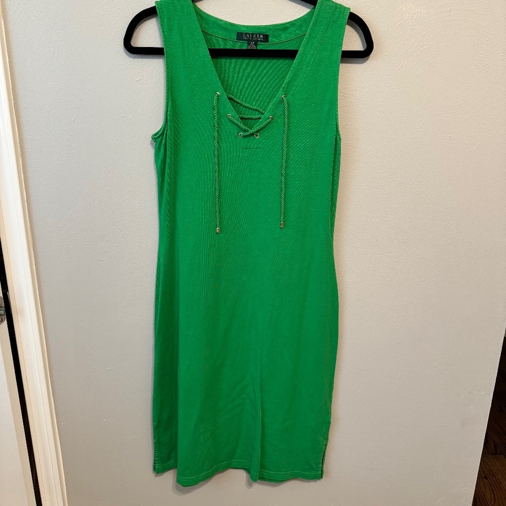 Ralph Lauren Lace up Dress